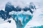 Antarctica, Cuverville Island. Close-up of iceberg. Art Print